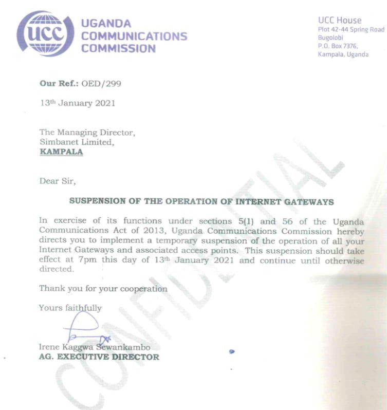 UCC notice
