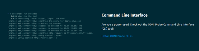 User Guide: OONI Probe Command Line Interface (CLI) | OONI