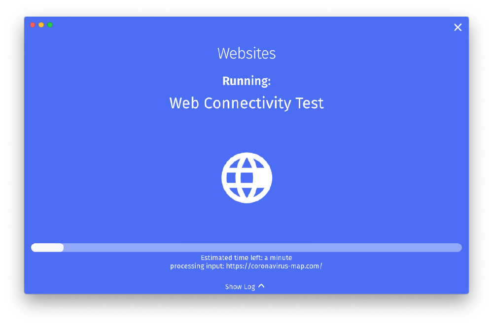 Testing websites