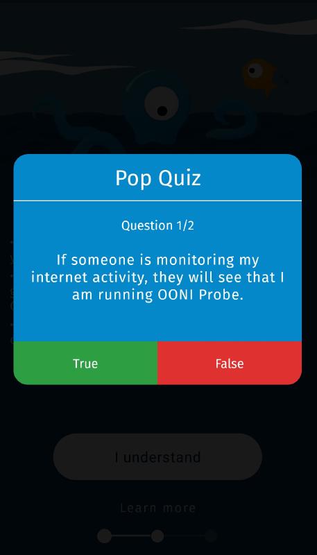 Quiz step 1
